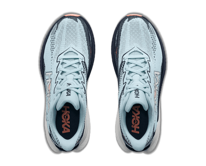 HOKA Women's Mach X 3 - GLIMMERING BLUE / VARSITY NAVY