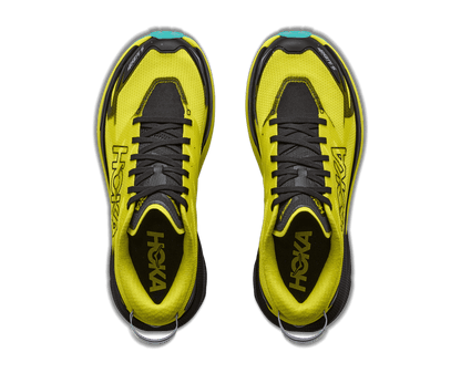 HOKA Men's Mafate 5 - BLACK / HOKA CITRUS