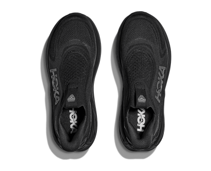 HOKA Men's Skyward Laceless - BLACK / BLACK
