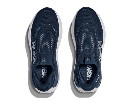 HOKA Men's Skyward Laceless - VARSITY NAVY / WHITE