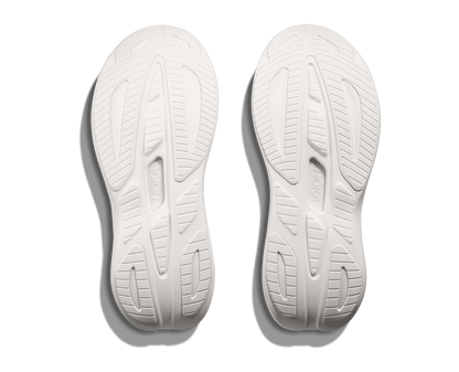 HOKA Men's Skyward Laceless - WHITE / WHITE