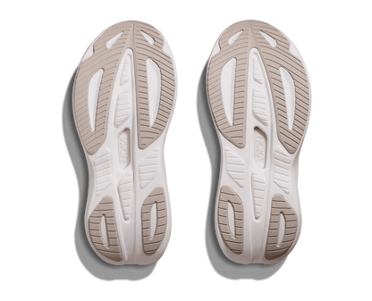HOKA Women's Skyward Laceless - PUTTY / WHITE