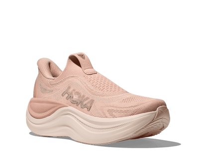 HOKA Women's Skyward Laceless - ROSE LATTE / ROSE CREAM