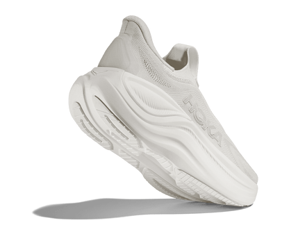 HOKA Women's Skyward Laceless - WHITE / WHITE
