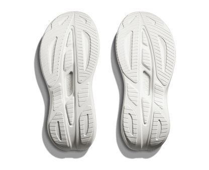 HOKA Women's Skyward Laceless - WHITE / WHITE