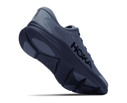 HOKA Men's Solimar 2 - SLATE BLUE / ELECTRIC AQUA