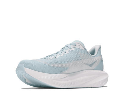 HOKA Women's Mach 7 - GLIMMERING BLUE / FROST (Wide)