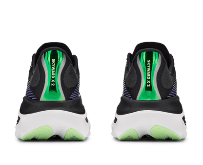 HOKA Men's Skyward X 2 - CARBON BLACK / NEON NEBULA