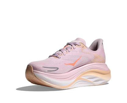 HOKA Women's Skyward X 2 - LILAC CREAM/ TANGERINE GLOW