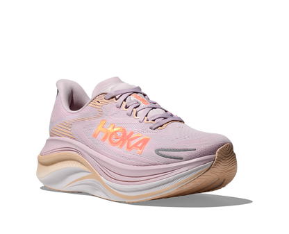 HOKA Women's Skyward X 2 - LILAC CREAM/ TANGERINE GLOW