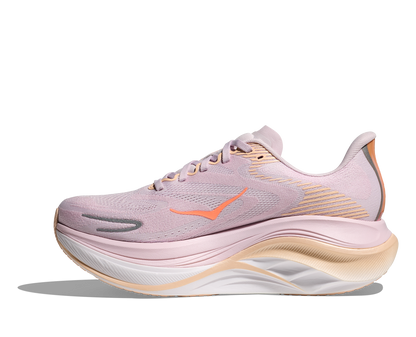 HOKA Women's Skyward X 2 - LILAC CREAM/ TANGERINE GLOW