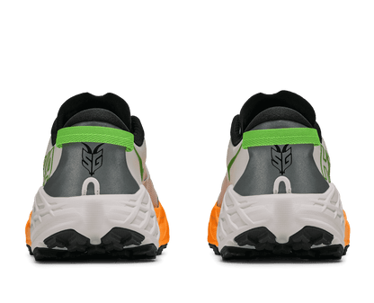 HOKA Men's Speedgoat 7 - FROST / NEON TANGERINE