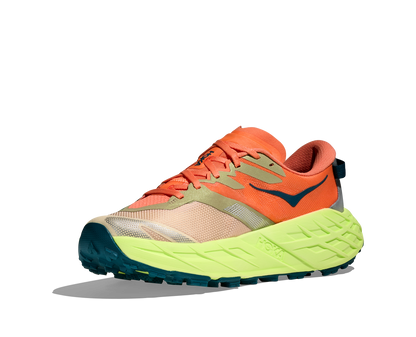 HOKA Women's Speedgoat 7 - PERSIMMON / NEON YUZU