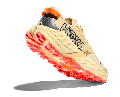 HOKA Women's Speedgoat 7 - VINTAGE YELLOW / NEON FLAME