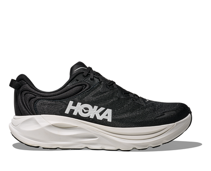 HOKA Men's Gaviota 6 - BLACK / WHITE