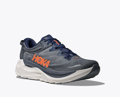 HOKA Men's Gaviota 6 - MIDNIGHT BLUE / FADED NAVY (Wide)
