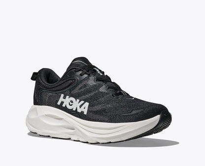 HOKA Women's Gaviota 6 - BLACK / WHITE (Wide)