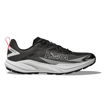 HOKA Men's Zinal 3 - BLACK / WHITE