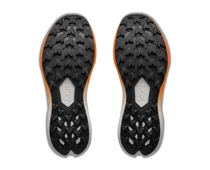 HOKA Men's Zinal 3 - FROST / NEON TANGERINE