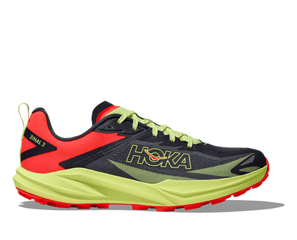 HOKA Men's Zinal 3 - SQUID INK / NEON YUZU