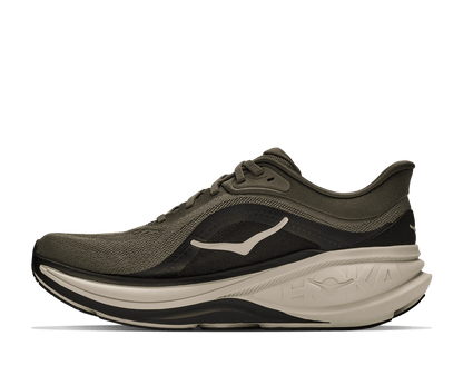 HOKA Women's Clifton Pro - ANTIQUE OLIVE / RIVER ROCK GREY