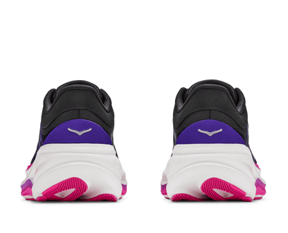 HOKA Women's Clifton Pro - CARBON BLACK / COSMIC PURPLE