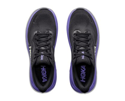 HOKA Men's Clifton 11 - BLACK / NEON YUZU