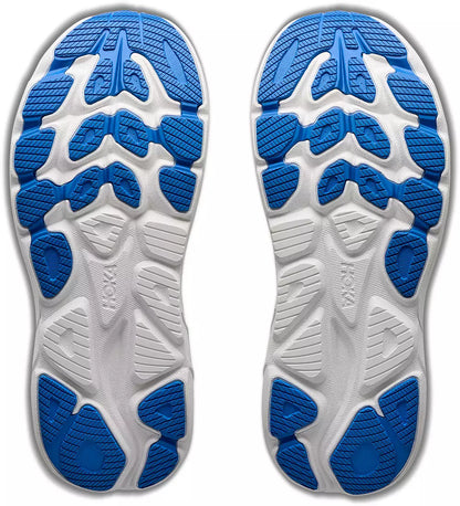 HOKA Women's CLIFTON 11 WIDE - FROST / GLIMMERING BLUE