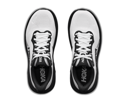 HOKA Women's CLIFTON 11 - WHITE / BLACK