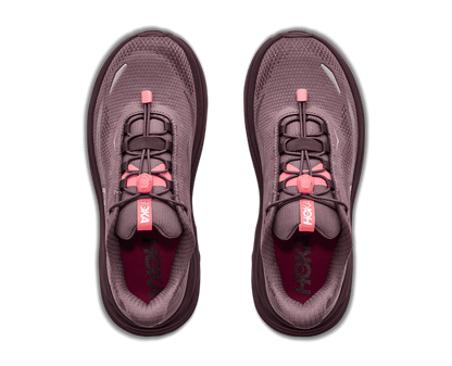 HOKA Women's Clifton 11 GTX - SMOKY QUARTZ / DEEP MAUVE