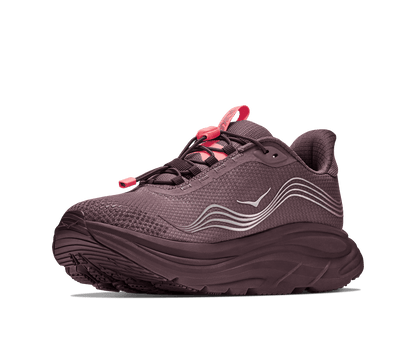 HOKA Women's Clifton 11 GTX - SMOKY QUARTZ / DEEP MAUVE
