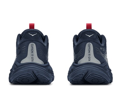 HOKA Women's Clifton 11 GTX - VARSITY NAVY / BURNT RED