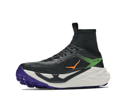 HOKA Men's Tecton X 4 - BLACK / NEON GREEN