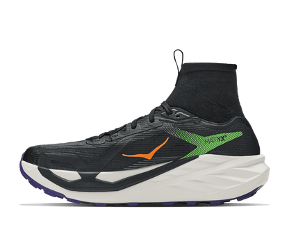 HOKA Men's Tecton X 4 - BLACK / NEON GREEN