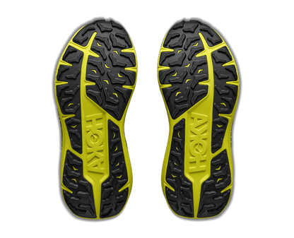 HOKA Men's Stinson 8 - BLACK / HOKA CITRUS