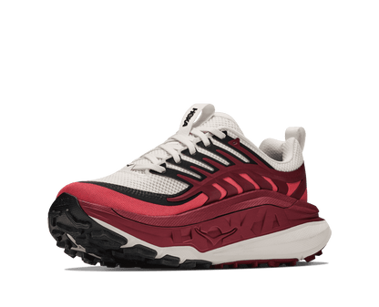 HOKA Women's Stinson 8 - ALABASTER / VARSITY BURGUNDY