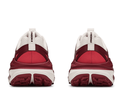 HOKA Women's Stinson 8 - ALABASTER / VARSITY BURGUNDY