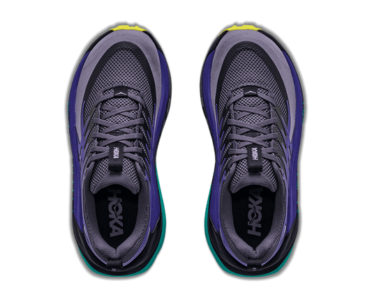 HOKA Women's Stinson 8 - SQUID INK / ELECTRIC AQUA