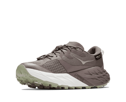 HOKA Women's Speedgoat 7 - PEBBLE GREY / ALABASTER