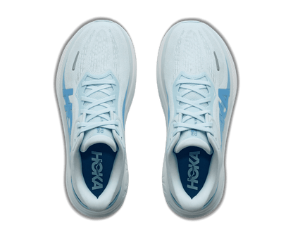HOKA Women's Clifton Pro - GLIMMERING BLUE / SOARING BLUE (Wide)