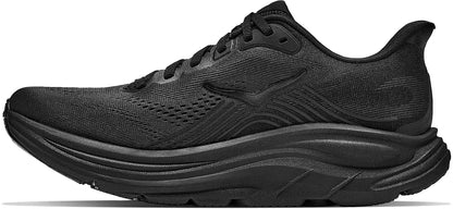 HOKA Women's CLIFTON 11 WIDE - BLACK / BLACK