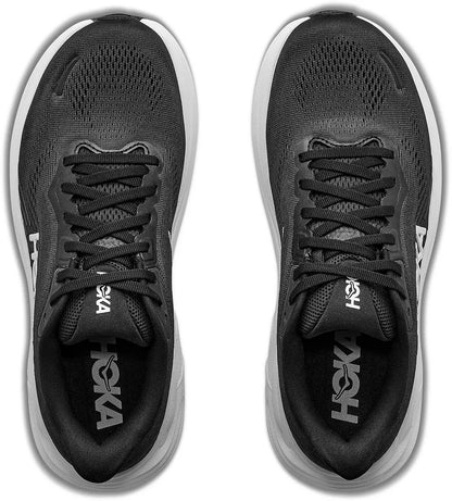 HOKA Women's CLIFTON 11 WIDE - BLACK / WHITE