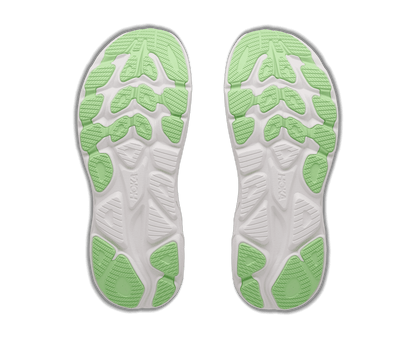 HOKA Women's Clifton 11 - FROST / NEON YUZU (Extra Wide)