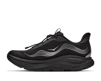 HOKA Men's Clifton 11 GTX - BLACK / BLACK (Wide)