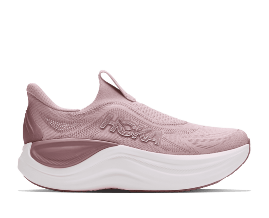 HOKA Women's Skyward Laceless - PINK OPAL / ALABASTER