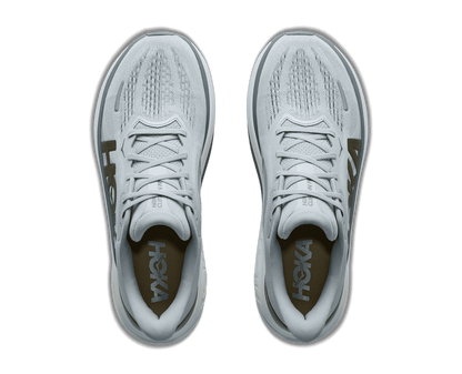 HOKA Men's Clifton Pro Glm - MINERAL BLUE / SPROUTED GREEN (Wide)