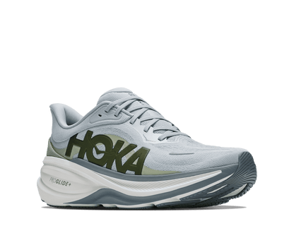 HOKA Men's Clifton Pro Glm - MINERAL BLUE / SPROUTED GREEN (Wide)