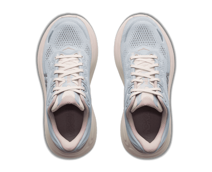 HOKA Women's Bondi 9 - ALABASTER / MINERAL BLUE (Wide)