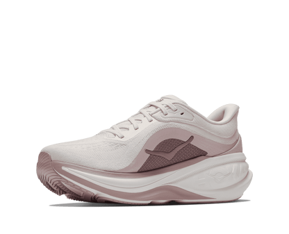 HOKA Women's Clifton Pro Glm - ALABASTER / PINK OPAL (Wide)