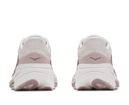 HOKA Women's Clifton Pro Glm - ALABASTER / PINK OPAL (Wide)